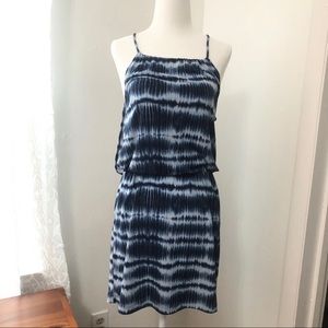 BCBGeneration blue tie dye dress